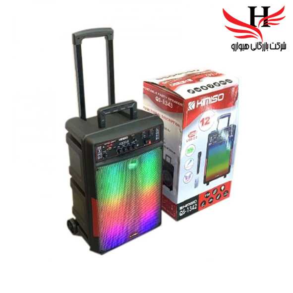تصویر  اسپیکر شارژی بلوتوثی کیمیسو مدل KIMISO QS-1342