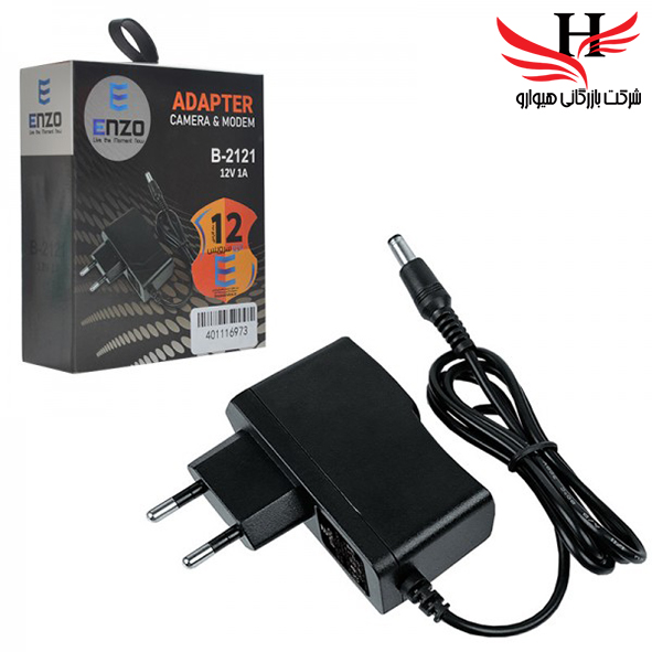 تصویر آداپتور مودم انزو  ENZO-B2121 12V - 1A