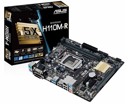 تصویر مادربرد ایسوس مدل H110M-R/C