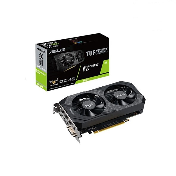 تصویر کارت گرافیک GTX 1650 OC TUF D6-4G