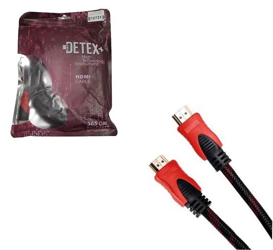 تصویر کابل تصویر  HDMI DETEX 3M