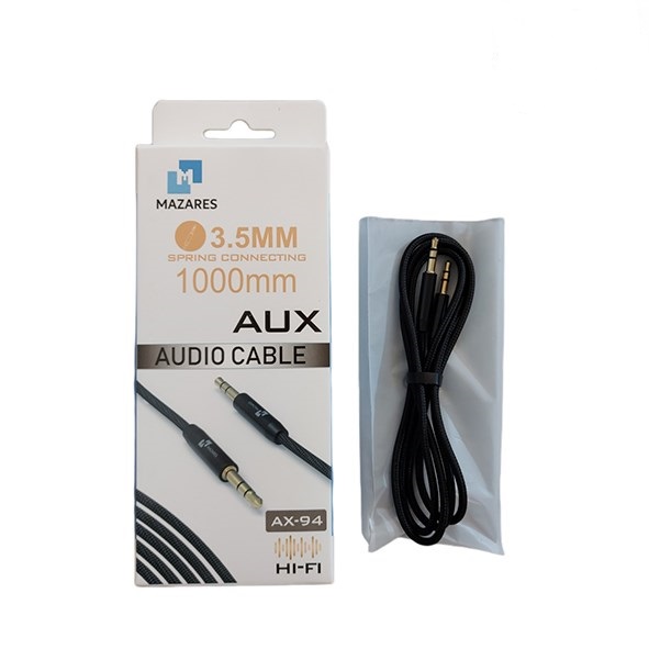 تصویر کابل صدا 1 به 1 مازارس MAZARES-AX-94