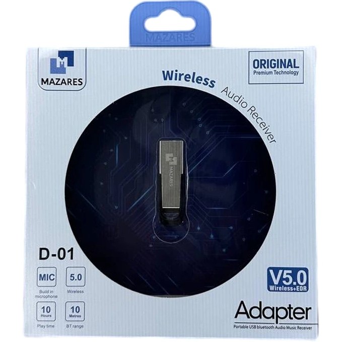 تصویر دانگل بلوتوث مازارس MAZARES-D-01
