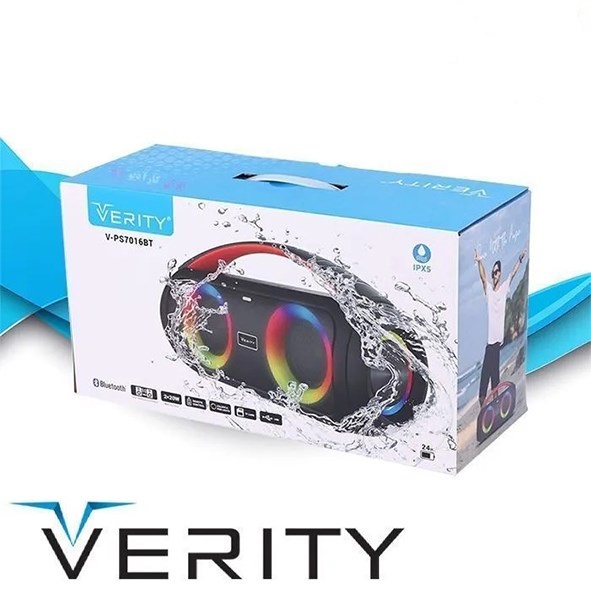تصویر اسپیکر چمدانیی پارتی باکس وریتی VERITY-PS7016 BT