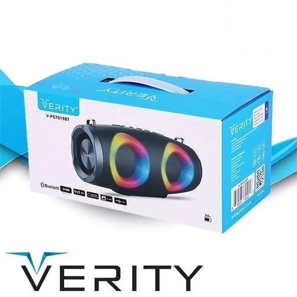 تصویر اسپیکر چمدانیی پارتی باکس وریتی VERITY-PS7019 BT