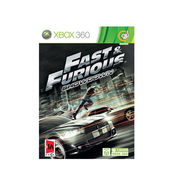 تصویر گردو FAST & FURIOUS SHOWDOWN XBOX 360 1DVD9