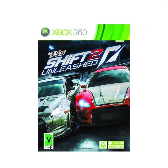 تصویر گردو SHIFT 2 UNLEASHED XBOX 360 1DVD9