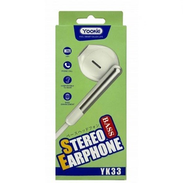 تصویر هندزفري سيم دار يوکي  YOOKIE-YK33