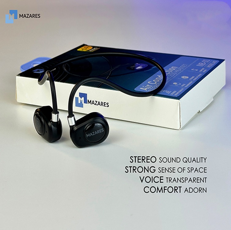 تصویر هندزفری بلوتوث گردنی مازارس MAZARES-NB-01