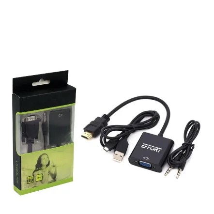 تصویر تبدیل تصویر پک دار VGA TO HDMI 