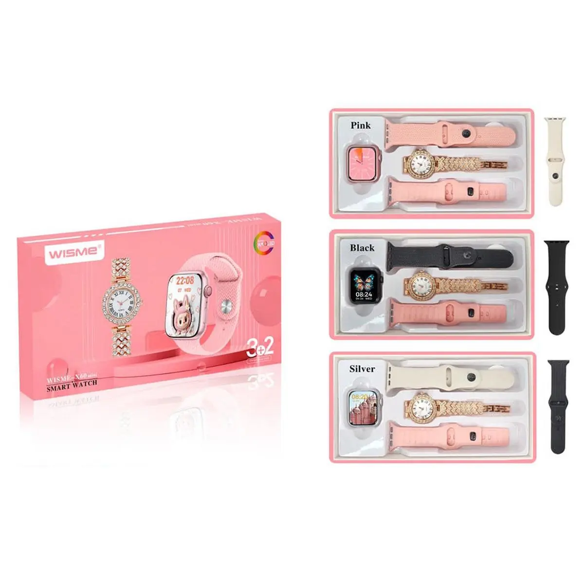 تصویر ساعت هوشمند MINI WISME-X60