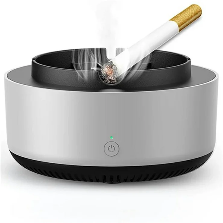 زیر سیگاری هوشمند مدل AS-08 با فیلتر دود و درب اتوماتیک، مناسب خودرو و منزل | خرید عمده از فرنهان در تهران و البرز